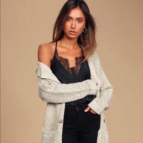 Free People cami Starlight silky lace black top S - Picture 2 of 5